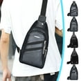 thumbnail image 1 of breaise Sling Bag for Men Large Nylon Crossbody Shoulder Bag Travel Casual Hiking Daypack, 1 of 7