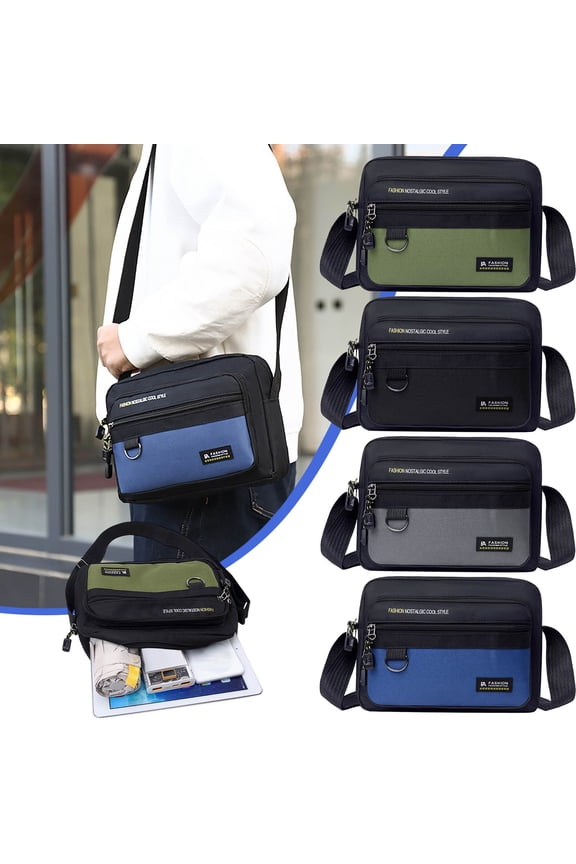 Sling Crossbody Backpack Shoulder Messenger Bag for Men One Strap Motorcycle Backpack Sling Tactical Chest Bag