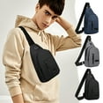 thumbnail image 1 of breaise Small Crossbody Sling Bag Man Woman Sling Backpack Chest Bag Travel Shoulder Multiple Pockets Hiking Daypack, 1 of 7