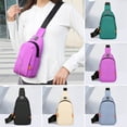 thumbnail image 1 of breaise Small Sling Bag for Men Women Oxford Cloth Crossbody Bags Fanny Pack Chest Bag for Travel, 1 of 5