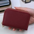 thumbnail image 1 of breaise Small Wallet for Women Double-Layer Zipper Card Case Wallet for Women Credit Card Bag, 1 of 3