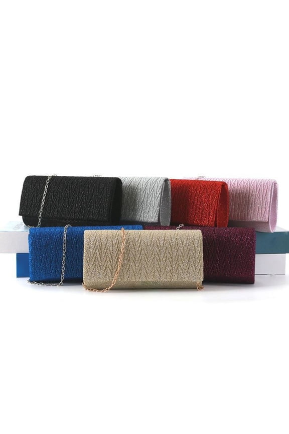 Sparkly Evening Clutch Bag for Women,Ladies Cross Body Handbag with Chain Small Shoulder for Wedding Party Cocktail Prom