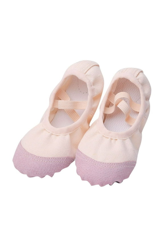 Stelle Ballet Shoes for Boys Girls Canvas Ballet Slipper Dance Shoes Teen Girls Slip-On Canvas Yoga Shoes
