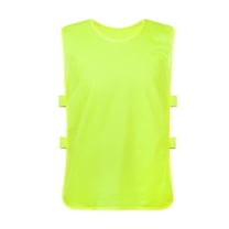 breaise Team Practice Pinnies Scrimmage Vests Sport Jerseys Vests Pinnies Youth Football Practice Jerseys 2-16 Years