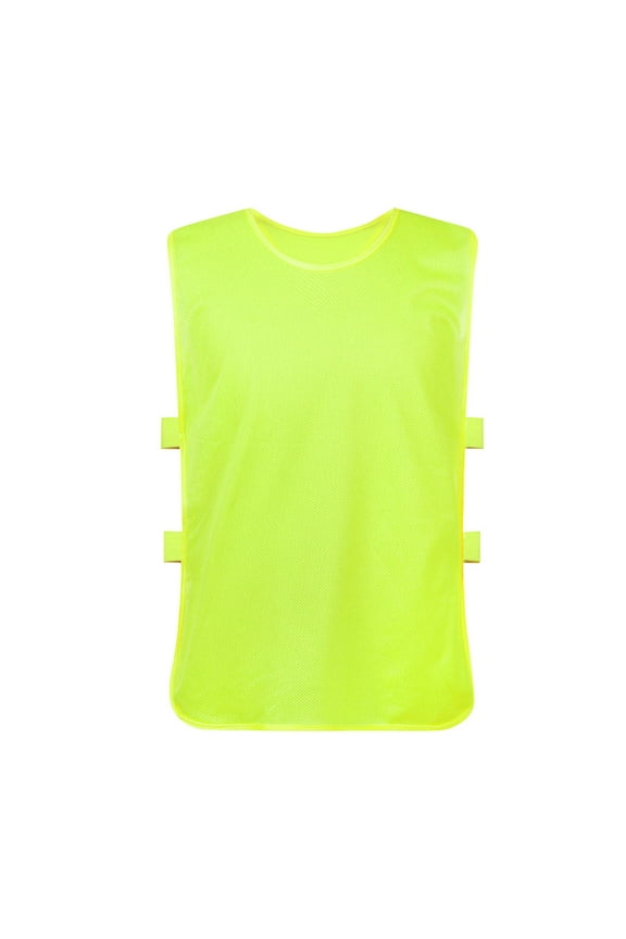 Team Practice Pinnies Scrimmage Vests Sport Jerseys Vests Pinnies Youth Football Practice Jerseys 2-16 Years