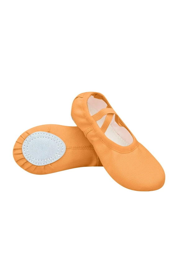 Teen Girls Boys Ballet Shoes Highly Stretch Canvas Adult Ballet Slippers Split Sole Yoga Dance Shoe for Girls Boys