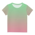 thumbnail image 1 of breaise Tie Dye T-Shirt for Boys' Girls' Summer Colorful Tops Loose Fit Round Neck Short Sleeve Shirts for Boys Girls 13-14 Years, 1 of 3