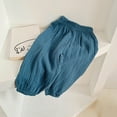 thumbnail image 1 of breaise Toddler Boy Girl Cotton Linen Pants Basic Plain Summer Jogger Trouses Lightweight Comfy Beach Pants, 1 of 5