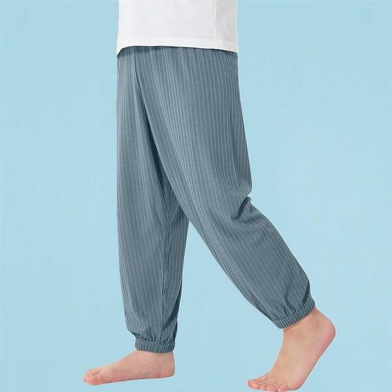 breaise Toddler Boys Pants Solid Lounge Sweatpants Cotton Infant Boys Harem Pants Casual Jogger Trousers Lightweight Athletic Pants