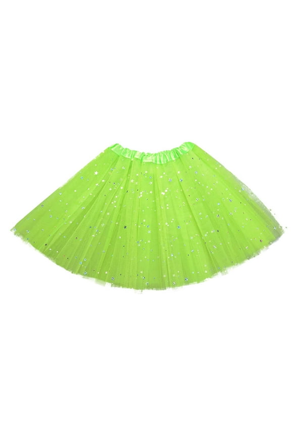 Toddler Girls Tulle Skirts Birthday Ballet Dance Layered Kids Princess Tutu Skirt