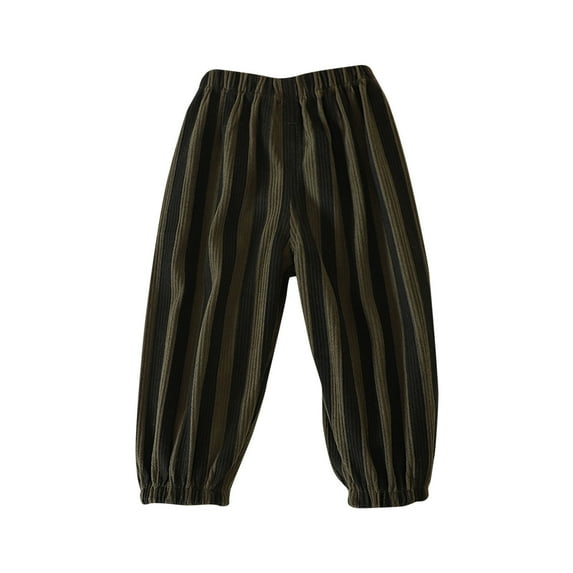breaise Toddler Kids Athletic Pants Lounge Corduroy Jogger Trouses Boys Girls Casual Plaid Trousers Y2K Bottoms Hiking Pants
