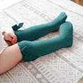 thumbnail image 1 of breaise Toddler Knee High Socks Cute Ruffle Bow Sock Girls Cotton Uniform Stockings, 1 of 4