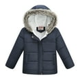 thumbnail image 1 of breaise Toddler Winter Coats Lightweight Puffer Jacket Baby Infant kids Down Coats Light Puffer Padded Jacket with Hooded Toddler Outerwear, 1 of 8