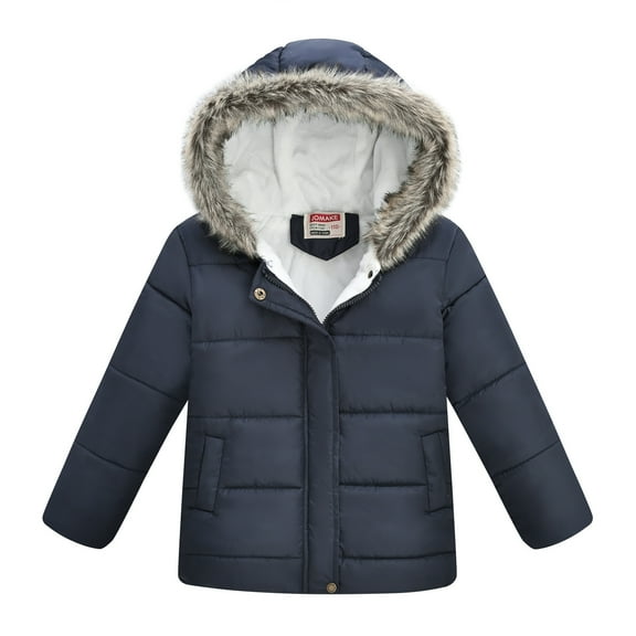 breaise Toddler Winter Coats Lightweight Puffer Jacket Baby Infant kids Down Coats Light Puffer Padded Jacket with Hooded Toddler Outerwear