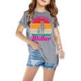 thumbnail image 1 of breaise Tshirt for Boys Girls Novelty Letter Print Graphic Shirts Cool Short Sleeve Crewneck T-Shirt Unisex Summer Top Tees 3-14 Years, 1 of 3