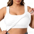 thumbnail image 1 of breaise U-Back Workout Tank Tops for Women with Built in Bra Plus Size Sleeveless Shirts Gym Athletic Yoga Crop Tops, 1 of 9