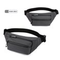 thumbnail image 1 of breaise Waterproof Fanny Pack for Men - Adjustable Lightweight Belt Bag with Hidden Zipper, Large Capacity Crossbody Sling Pack for Running, Travel, Hiking,Riding, 1 of 2