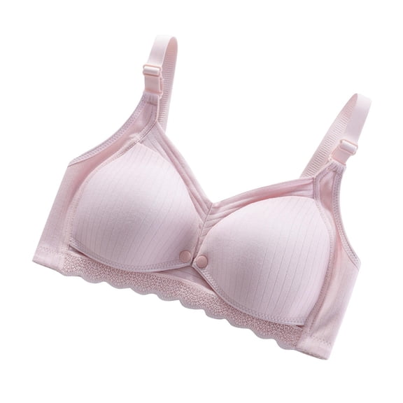 breaise Women Nursing Bras Front Closure Breastfeeding Bra Seamless V Neck Maternity Bra Women Pregnancy Breastfeeding Bra