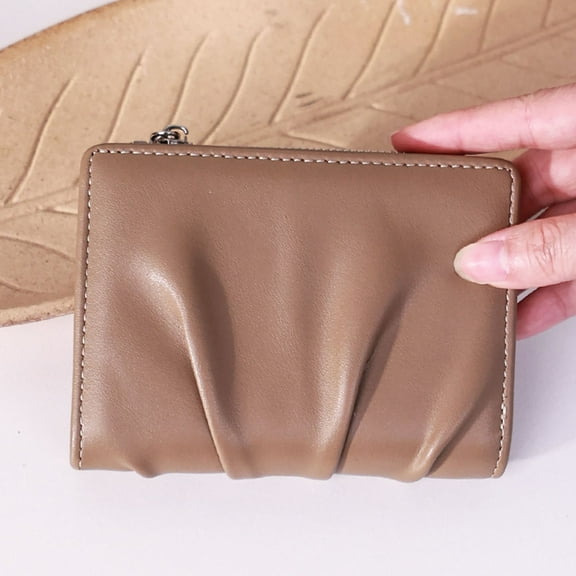 breaise Women PU Leather Coin Purse Zipper Small Change Soft Bag