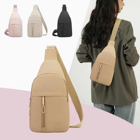 breaise Women Sling Bag Crossbody Backpack,Small Sling Backpack Mens Shoulder Bag, Casual Daypack Hiking Bag for Travel