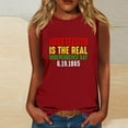 thumbnail image 1 of breaise Women's 4th of July Tank Tops Casual Patriotic Red White and Blue Graphic Tshirts Cute Sleeveless T-shirts Cami Lightweight Scoop Neck Tanks Womens Tank Tops under $10, 1 of 4