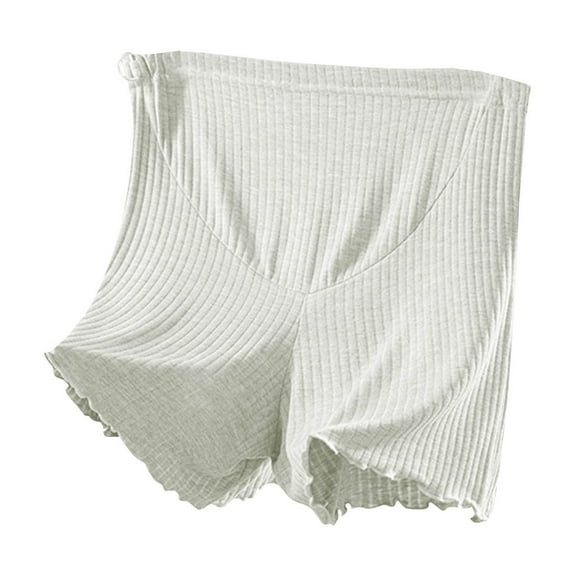 breaise Women's Boyshorts Panties Maternity Boxer Briefs Solid Over The Belly Underwear Shorts