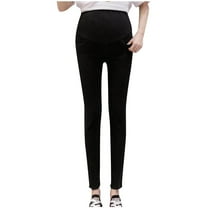 breaise Women's Maternity Jeans Skinny Over Belly Stretchy Denim Pants Comfy Slim Pregnancy Pants High Waist Butt Lift Denim Pants