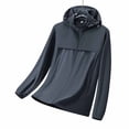 thumbnail image 1 of breaise Women's UPF 50+ Sun Protection Jacket Hooded Cooling Plus Size Shirt Athletic Jacket for Women with Pocket, 1 of 5
