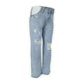 thumbnail image 1 of breaise Womens Ripped Maternity Jeans Over The Belly High Waist Denim Pants & Pregnancy Jeans, Maternity Clothes, 1 of 6
