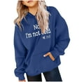 thumbnail image 1 of breaise Yes I'M Cold Hoodies for Girls Casual Long Sleeve Hoodie Kids Funny Graphic Hooded Sweatshirt Cute Preppy Pullover Tops, 1 of 5