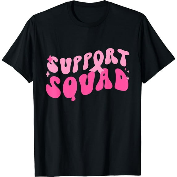 breast Cancer Awareness Support Squad Breast Cancer Warrior T-Shirt
