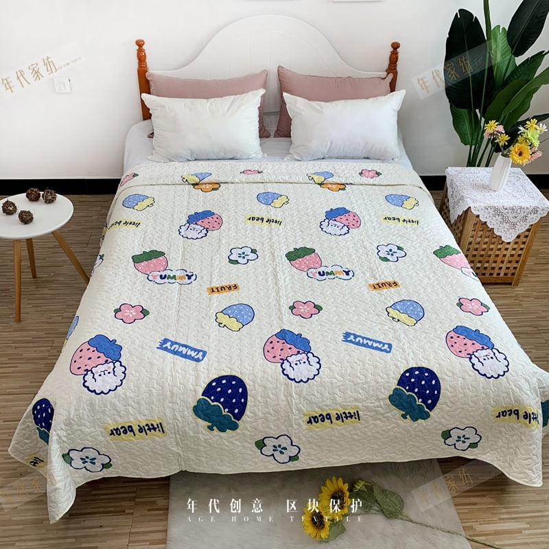 breathable airconditioned bed cover mattress sofa bed mat quilted