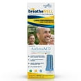 thumbnail image 1 of breathewell® Lung Performance Peak Flow Meter Handheld Medical Device, Measures Peak Expiratory Flow (PEF) Rate, Measure Lung Performance, Record Readings Using Included Paper Log, Three Zone markers, 1 of 8