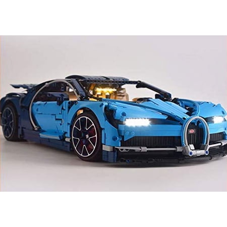 brickled LED Light Kit for TEcHNIc Bugatti chiron Model Lego 42083 USB Power (Lego Set no Included)