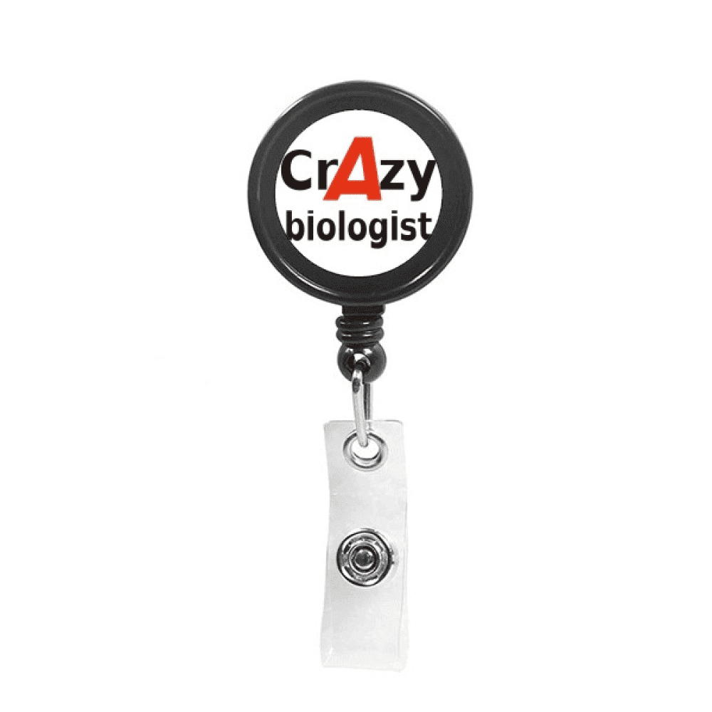 brief best cool biologist occupation Retractable Keychain Badge Holder ID Badge