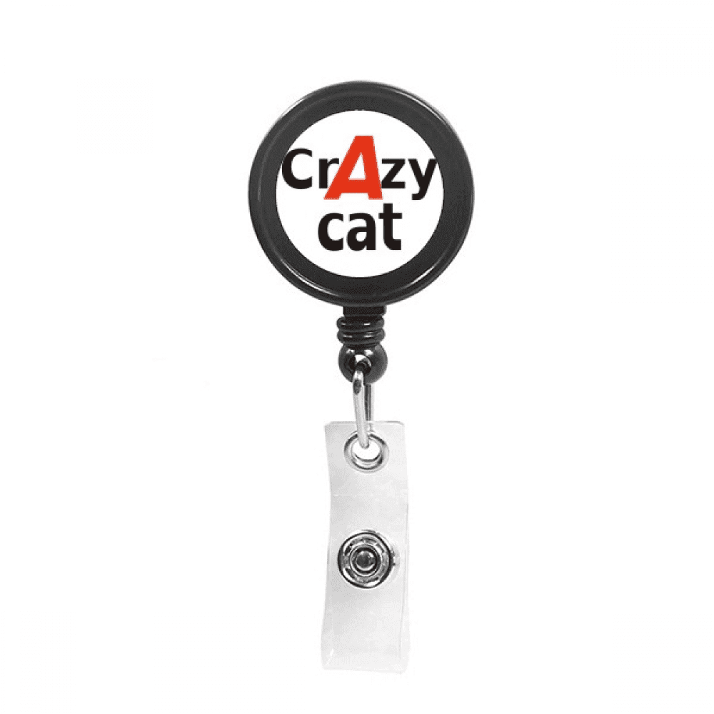 brief best cool cat  Retractable Keychain Badge Holder ID Badge