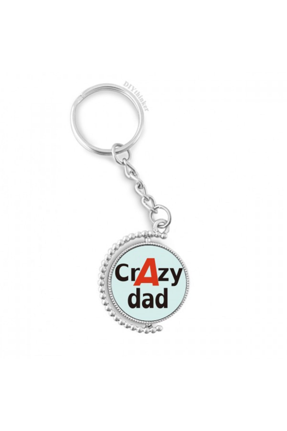 brief best cool dad father rotatable keyholder disc accessories chain clip