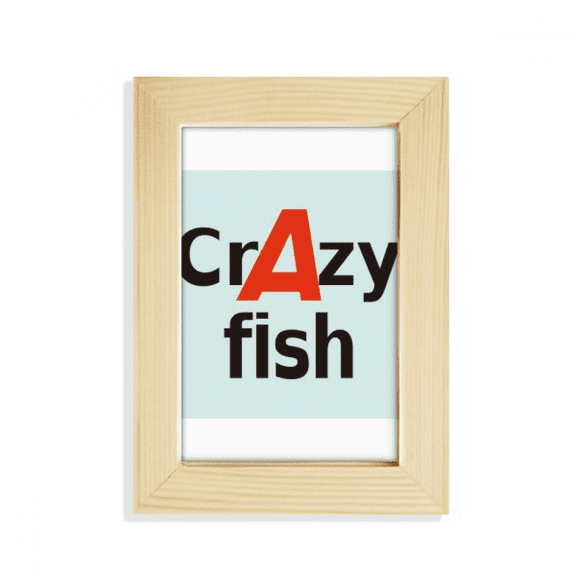brief best cool fish fish desktop display photo frame picture art painting 5x7 inch