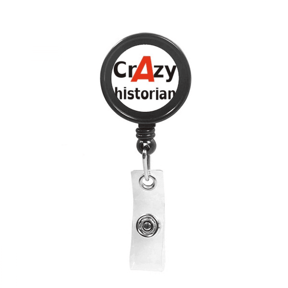 brief best cool historian occupation Retractable Keychain Badge Holder ID Badge