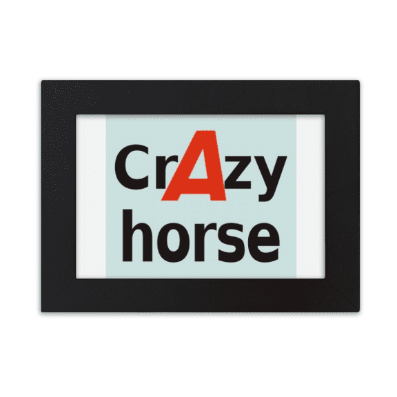 brief best cool horse cheval desktop photo frame ornaments picture art painting
