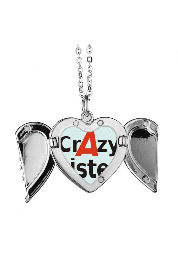 brief best cool sister sibling angel wings necklpendant fashion