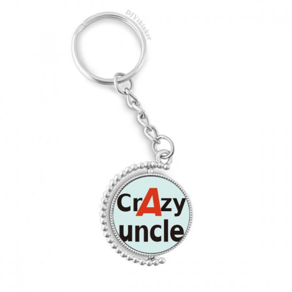 brief best cool uncle relative rotatable keyholder disc accessories chain clip
