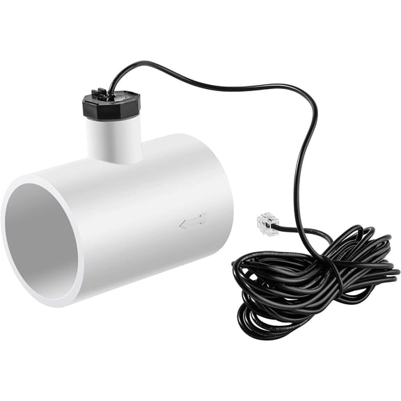 briidea Flow Switch, Flow Sensor with Tee for Hayward Salt System, Compatible with Hayward Goldline System