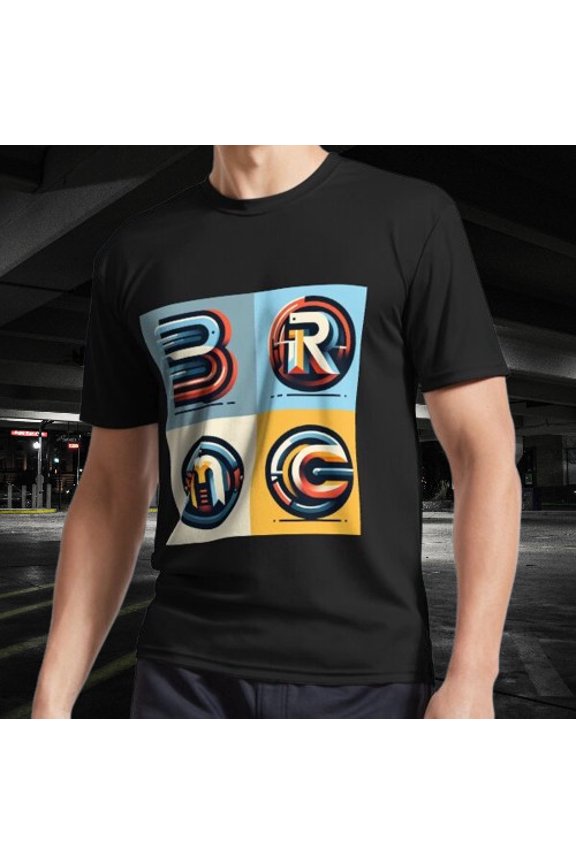 brmc Active T-Shirt Funny Size Mode American T-shirt