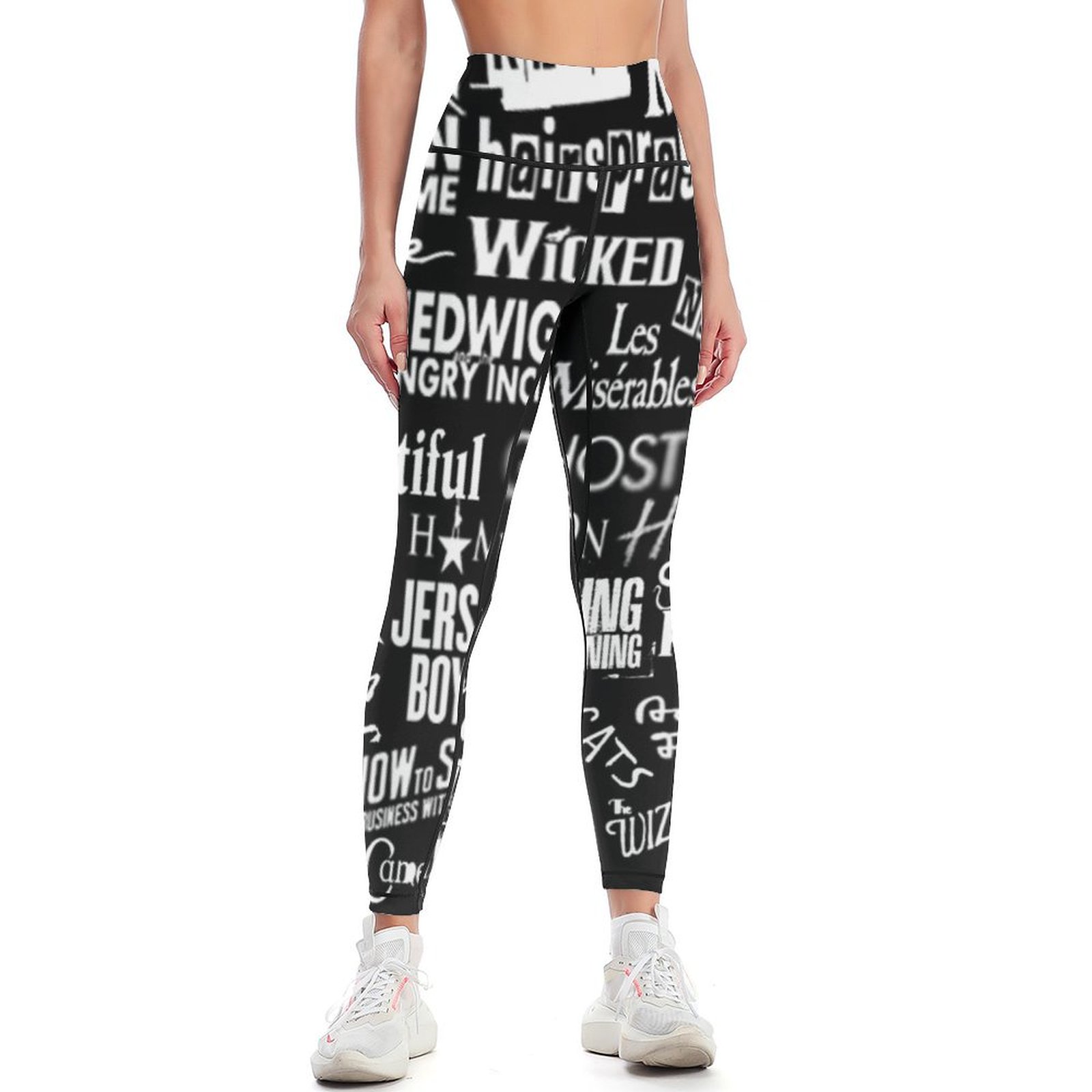Off White Kids Girls Leggings In Black