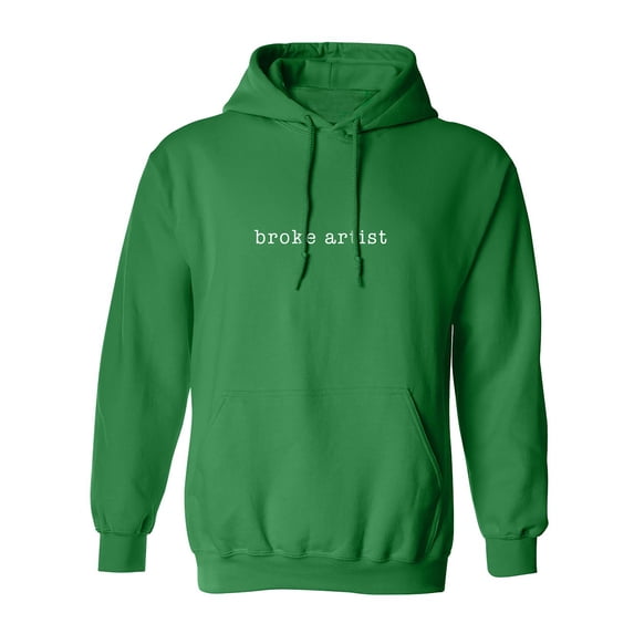 broke artist Adult Hooded Sweatshirt