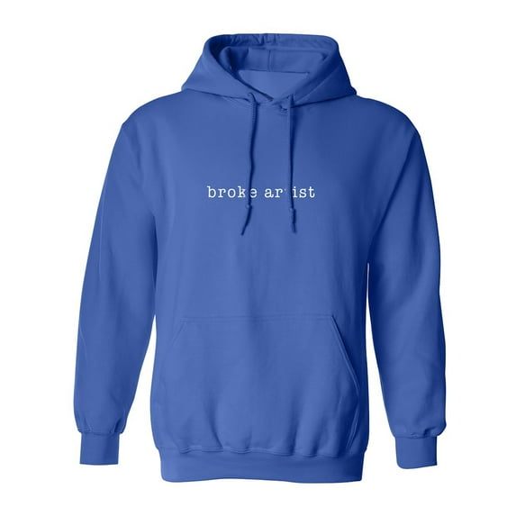 broke artist Adult Hooded Sweatshirt