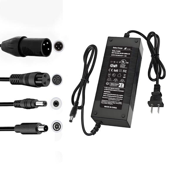 brokeir 54.6V 2A AC/DC Adapter Charger for Ariel Rider Rideal and X Class 48v Ariel Rider Electric Bike Power Supply Cord