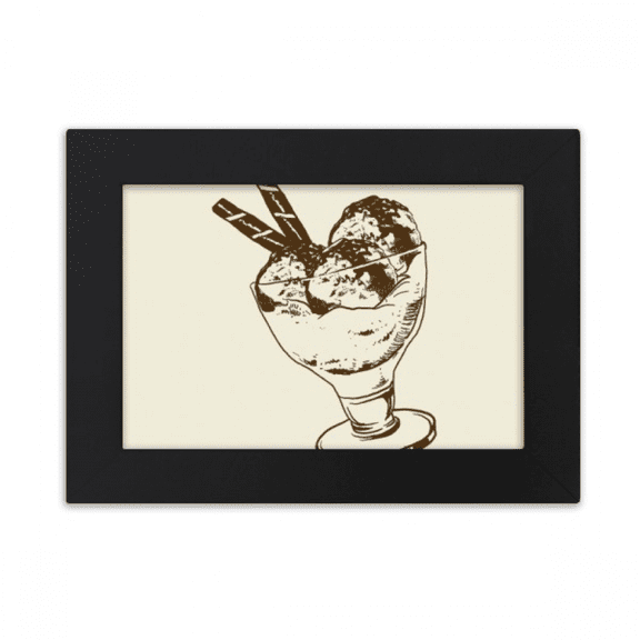 brown chote bar ice glass ball desktop photo frame ornaments picture art painting