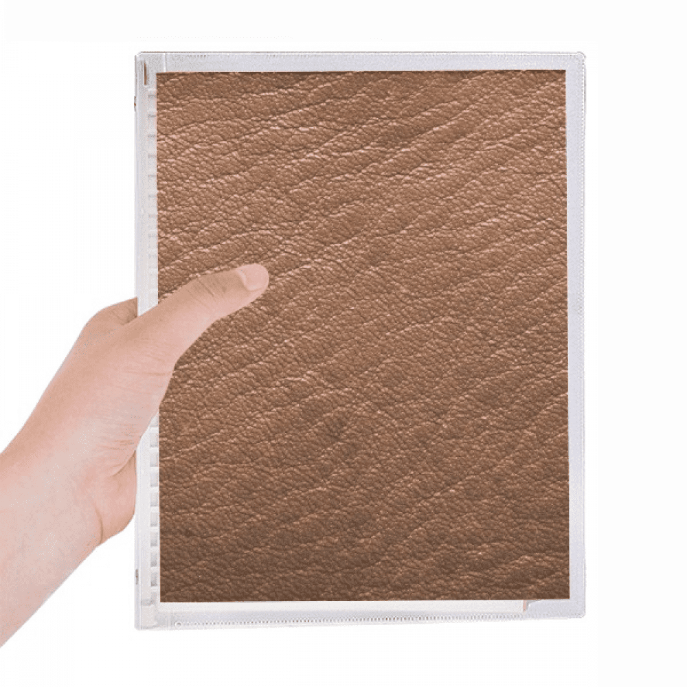 brown leather design notebook loose diary refillable journal statiry